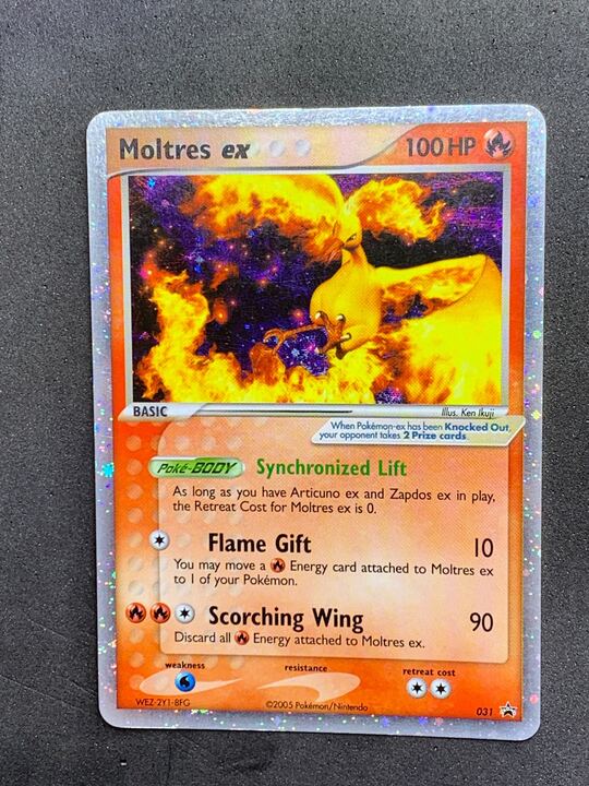 Moltres ex - 031 (EX Collector's Window Tins) 031 Nintendo Promos Holo NM