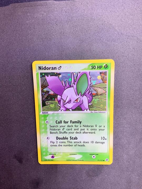 Nidoran Reverse Holo FRLG 71/112 NM