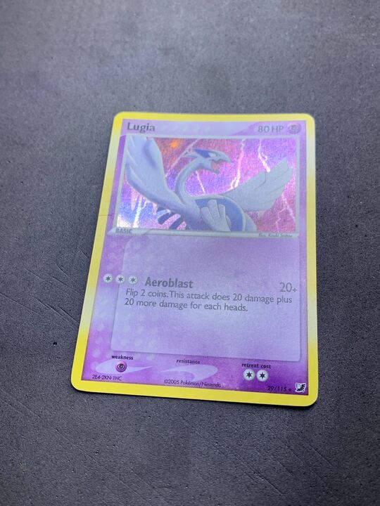 Lugia - (EX Unseen Forces) 029/115 Deck Exclusives Holo LP